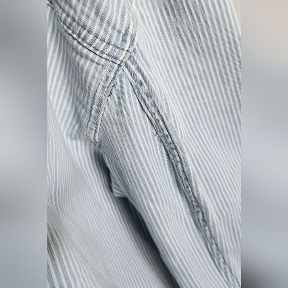 Lane Bryant Light Blue Jean Jacket - Picture 9 of 10